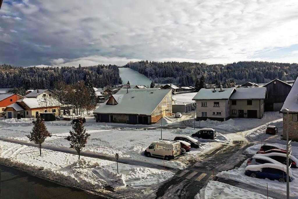 Ferienwohnung Ravissant Appart Proche Suisse Et Pistes De Ski Familiales Les Fourgs Exterior foto